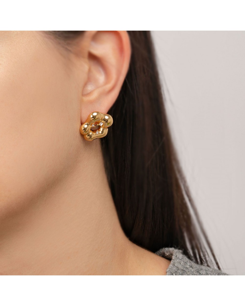 Σκουλαρίκια E-60509-G