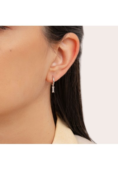 Σκουλαρίκια E-6403-S