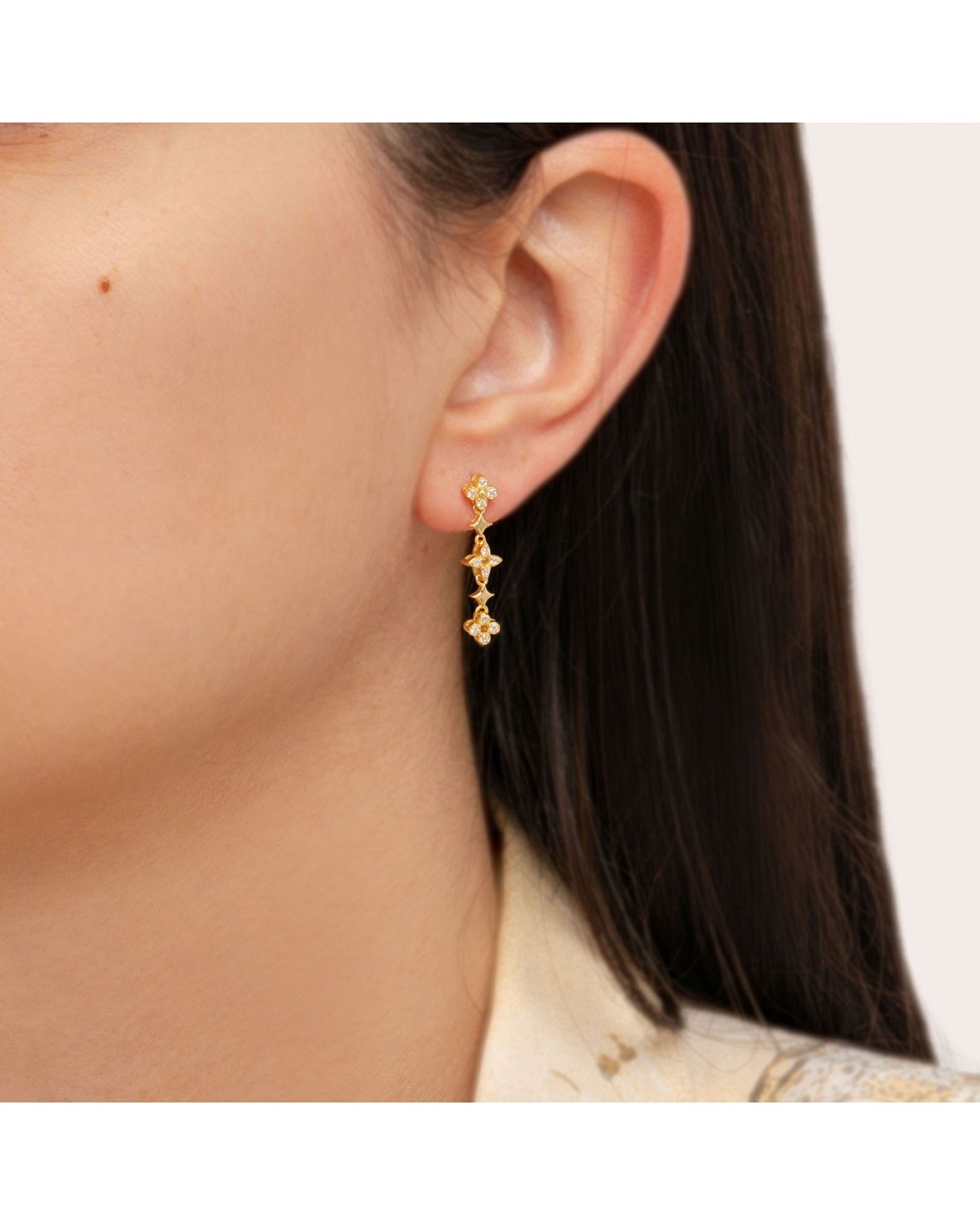 Σκουλαρίκια E-6490-G