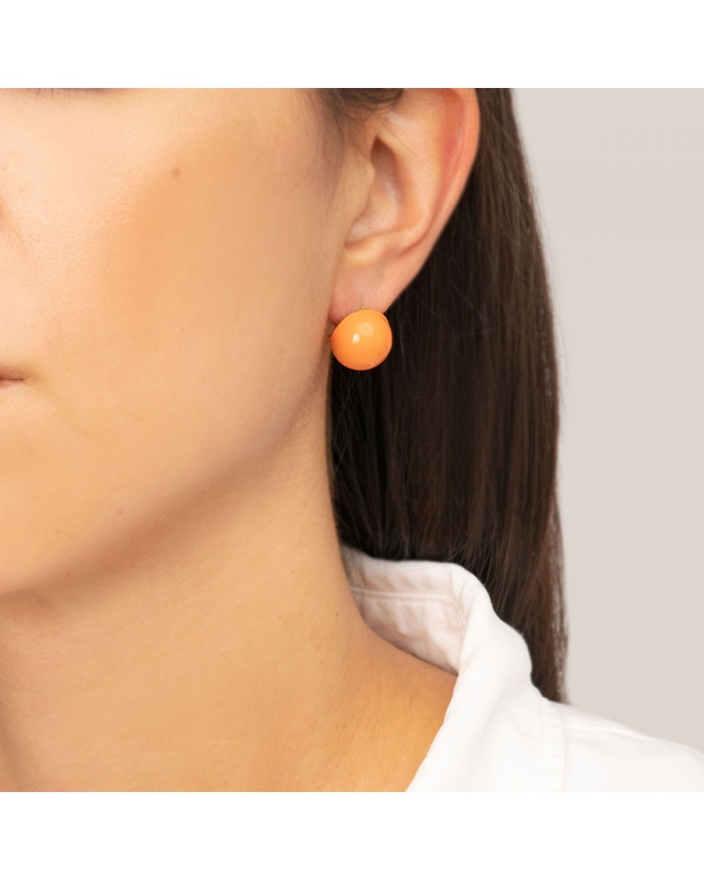 Σκουλαρίκια E-887A-ORANGE
