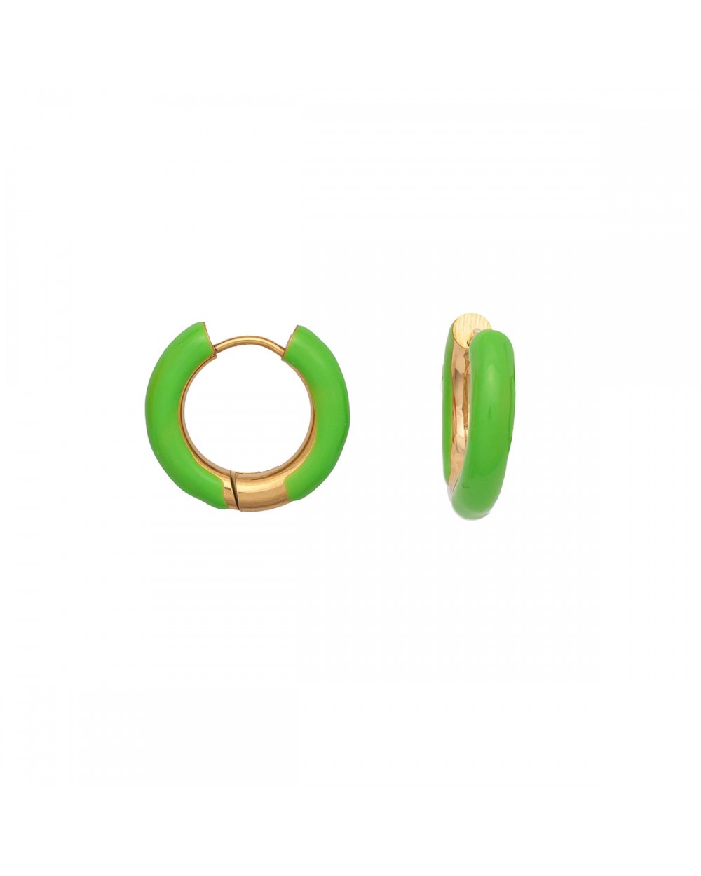 Σκουλαρίκια E-YH306A-GREEN-55