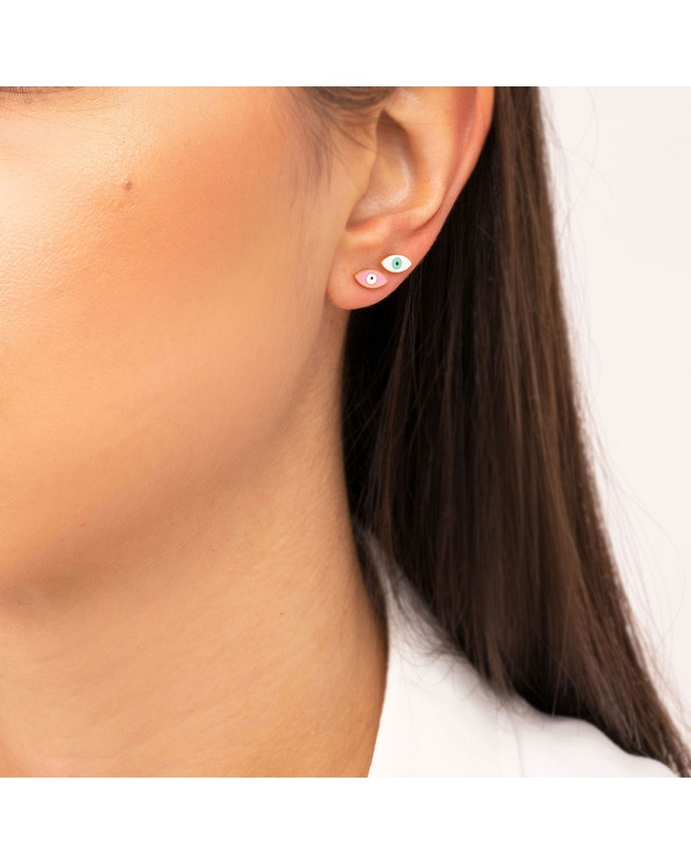 Σκουλαρίκια E003-PINK