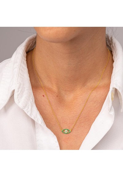 Κολιέ K-105-PRAS-G