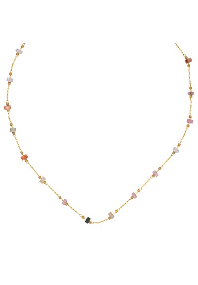 Κολιέ KE-1806-01-PASTEL