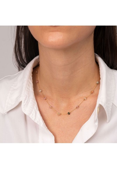 Κολιέ KE-1806-01-PASTEL