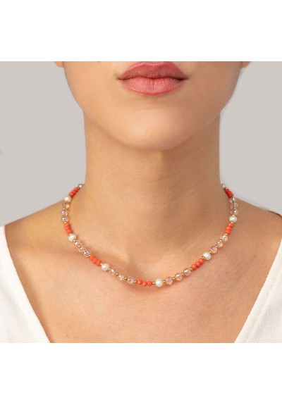 Κολιέ N-097A-ORANGE-69