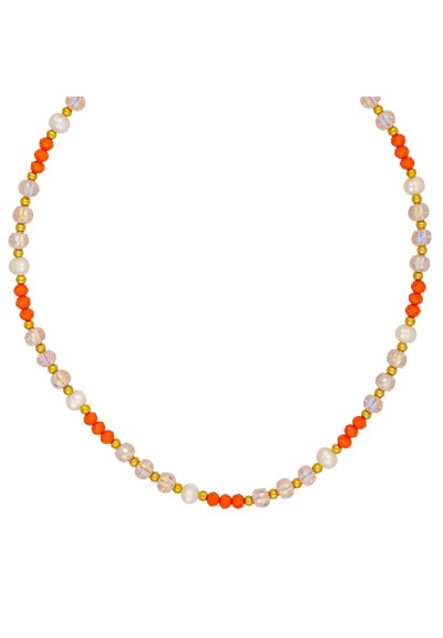 Κολιέ N-097A-ORANGE-69