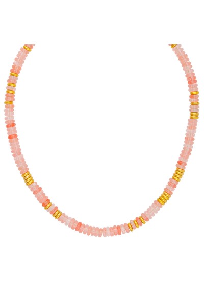 Κολιέ N-4268-PINK