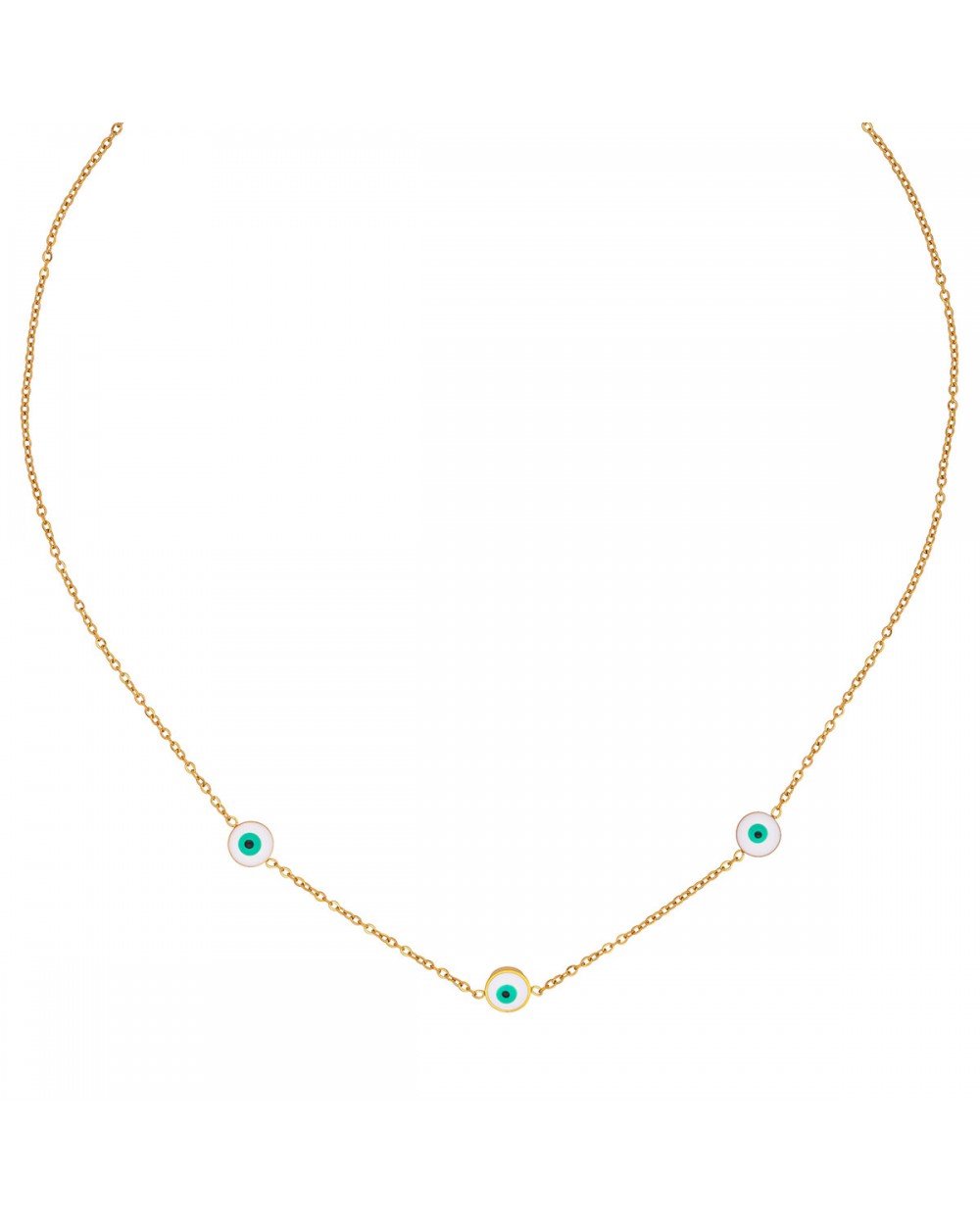 Κολιέ N005-WHITE