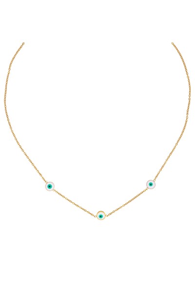 Κολιέ N005-WHITE