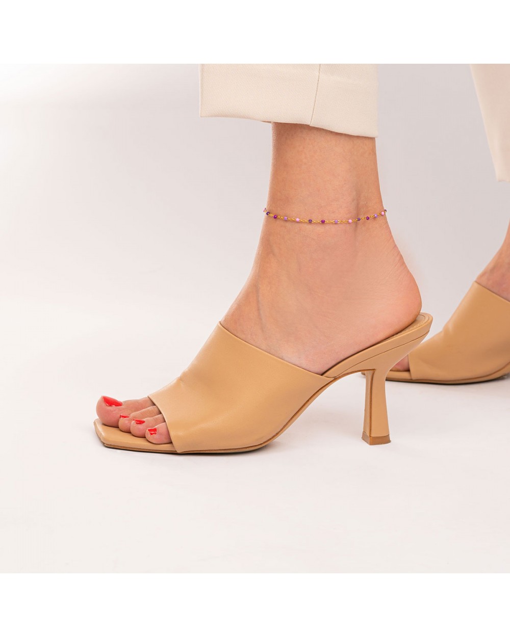 Βραχιόλια ποδιού PE-1808-01-MOB