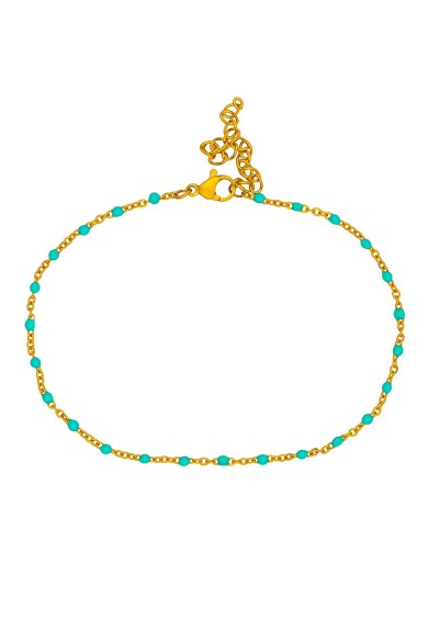 Βραχιόλια ποδιού PE-1808-01-PRAS