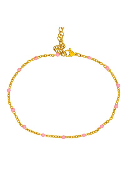 Βραχιόλια ποδιού PE-1808-01-ROZ-55