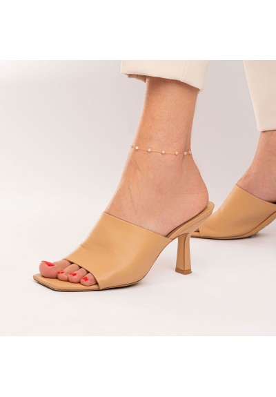 Βραχιόλια ποδιού PE-1809-01-ROZ