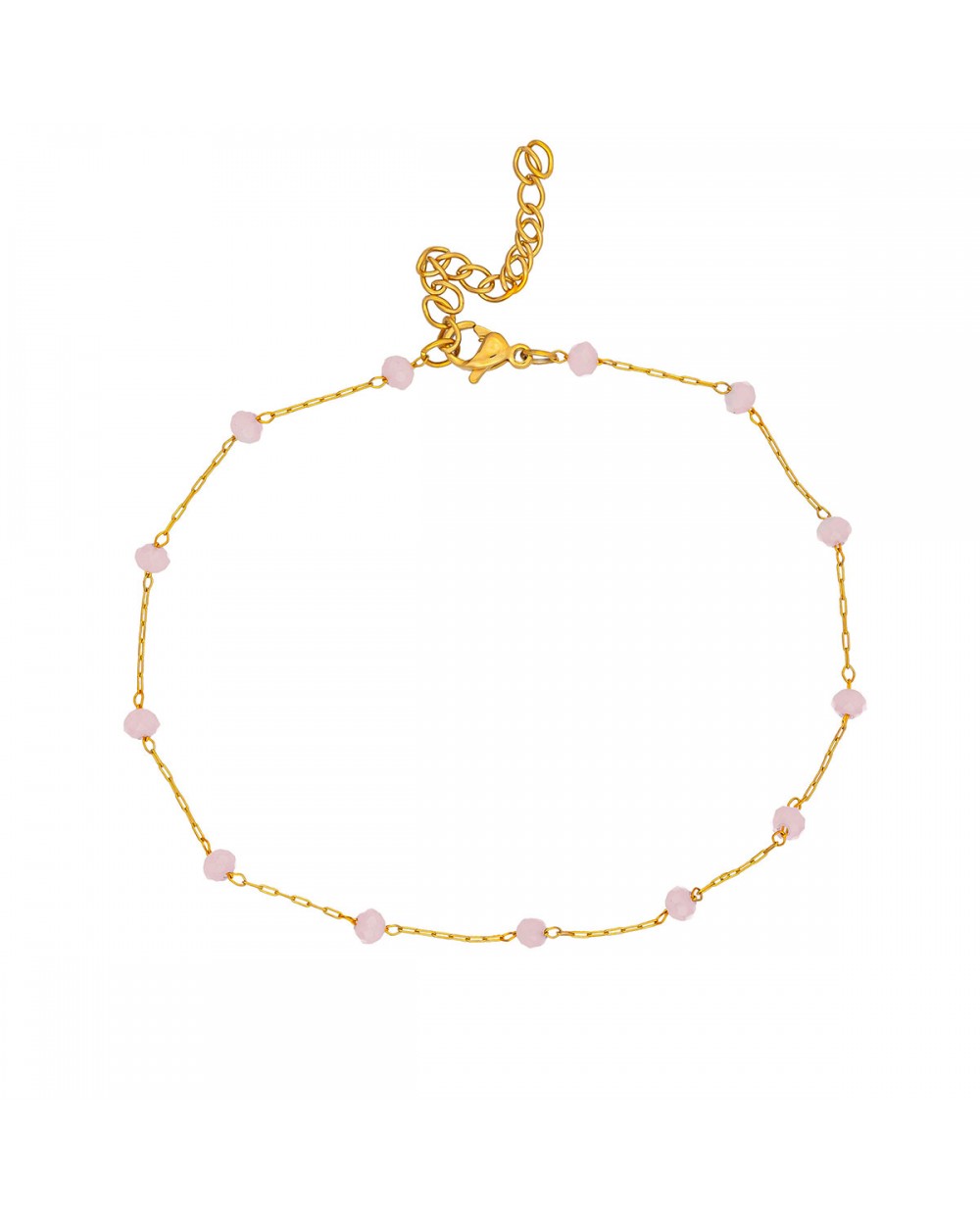 Βραχιόλια ποδιού PE-1809-01-ROZ