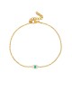 Βραχιόλι της Excite Fashion Jewellery, ματάκι με λευκό και τιρκουάζ σμάλτο από επιχρυσωμένο ανοξείδωτο ατσάλι. B001-WHITE-4 Κοσμήματα Βραχιόλι της Excite Fashion Jewellery, ματάκι με λευκό και τιρκουάζ σμάλτο από επιχρυσωμένο ανοξείδωτο ατσάλι. B001-WHITE-4 Κοσμήματα