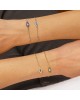 Βραχιόλι Excite Fashion Jewellery οβάλ ματάκι με λευκά και μπλέ ζιργκόν απο επιπλατινωμένο ασήμι 925.B-11-7-S-59 Κοσμήματα Βραχιόλι Excite Fashion Jewellery οβάλ ματάκι με λευκά και μπλέ ζιργκόν απο επιπλατινωμένο ασήμι 925.B-11-7-S-59 Κοσμήματα