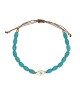 Βραχιόλι μακραμέ της Excite Fashion Jewellery, επίχρυσο οβάλ ματάκι με σμάλτο και τυρκουάζ οβάλ πέτρες. B-1409-03-06-49 Κοσμήματα Βραχιόλι μακραμέ της Excite Fashion Jewellery, επίχρυσο οβάλ ματάκι με σμάλτο και τυρκουάζ οβάλ πέτρες. B-1409-03-06-49 Κοσμήματα