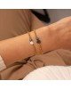 Βραχιόλι της Excite Fashion Jewellery, σταυρός με ματάκι φίλντισι, σε αλυσίδα από επιχρυσωμένο ανοξείδωτο ατσάλι. B-1713-01-06-58 Κοσμήματα Βραχιόλι της Excite Fashion Jewellery, σταυρός με ματάκι φίλντισι, σε αλυσίδα από επιχρυσωμένο ανοξείδωτο ατσάλι. B-1713-01-06-58 Κοσμήματα