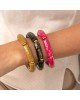 Χειροποίητο φαρδύ βραχιόλι της Excite Fashion Jewellery λαδί με χρυσές λεπτομέρειες και χρυσές χάντρες B-1733-01-5-7 Κοσμήματα Χειροποίητο φαρδύ βραχιόλι της Excite Fashion Jewellery λαδί με χρυσές λεπτομέρειες και χρυσές χάντρες B-1733-01-5-7 Κοσμήματα