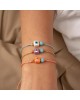 Χειροποίητο βραχιόλι της Excite Fashion Jewellery, δίχρωμο κορδόνι, πορτοκαλί ματάκι κύβος, τιρκουάζ χάντρα, και χρυσές μπίλιες. B-1774-22 Κοσμήματα Χειροποίητο βραχιόλι της Excite Fashion Jewellery, δίχρωμο κορδόνι, πορτοκαλί ματάκι κύβος, τιρκουάζ χάντρα, και χρυσές μπίλιες. B-1774-22 Κοσμήματα