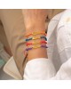 Χειροποίητο βραχιόλι μακραμέ της Excite Fashion Jewellery, επίχρυσο ψαράκι. B-1781-11 Κοσμήματα Χειροποίητο βραχιόλι μακραμέ της Excite Fashion Jewellery, επίχρυσο ψαράκι. B-1781-11 Κοσμήματα