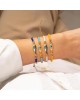 Χειροποίητο βραχιόλι μακραμέ της Excite Fashion Jewellery, καφέ κορδόνι, λευκές χάντρες, επίχρυσο ψαράκι με σμάλτο. B-1785-17 Κοσμήματα Χειροποίητο βραχιόλι μακραμέ της Excite Fashion Jewellery, καφέ κορδόνι, λευκές χάντρες, επίχρυσο ψαράκι με σμάλτο. B-1785-17 Κοσμήματα