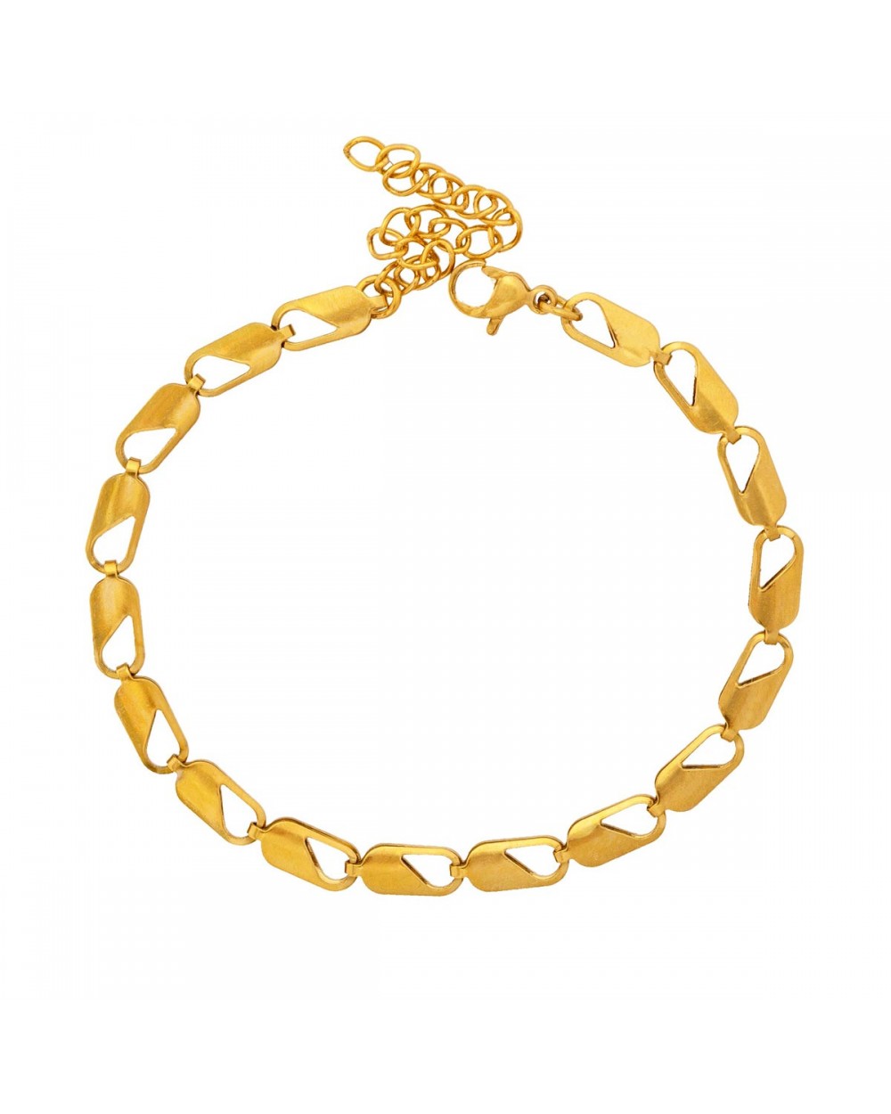Βραχιόλι της Excite Fashion Jewellery, οβάλ αλυσίδα , επιχρυσωμένο από ανοξείδωτο ατσάλι. B-1804-01 Κοσμήματα Βραχιόλι της Excite Fashion Jewellery, οβάλ αλυσίδα , επιχρυσωμένο από ανοξείδωτο ατσάλι. B-1804-01 Κοσμήματα