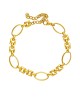 Επίχρυση Ατσάλινη Αλυσίδα της Excite Fashion Jewellery B-1828-01 Κοσμήματα Επίχρυση Ατσάλινη Αλυσίδα της Excite Fashion Jewellery B-1828-01 Κοσμήματα