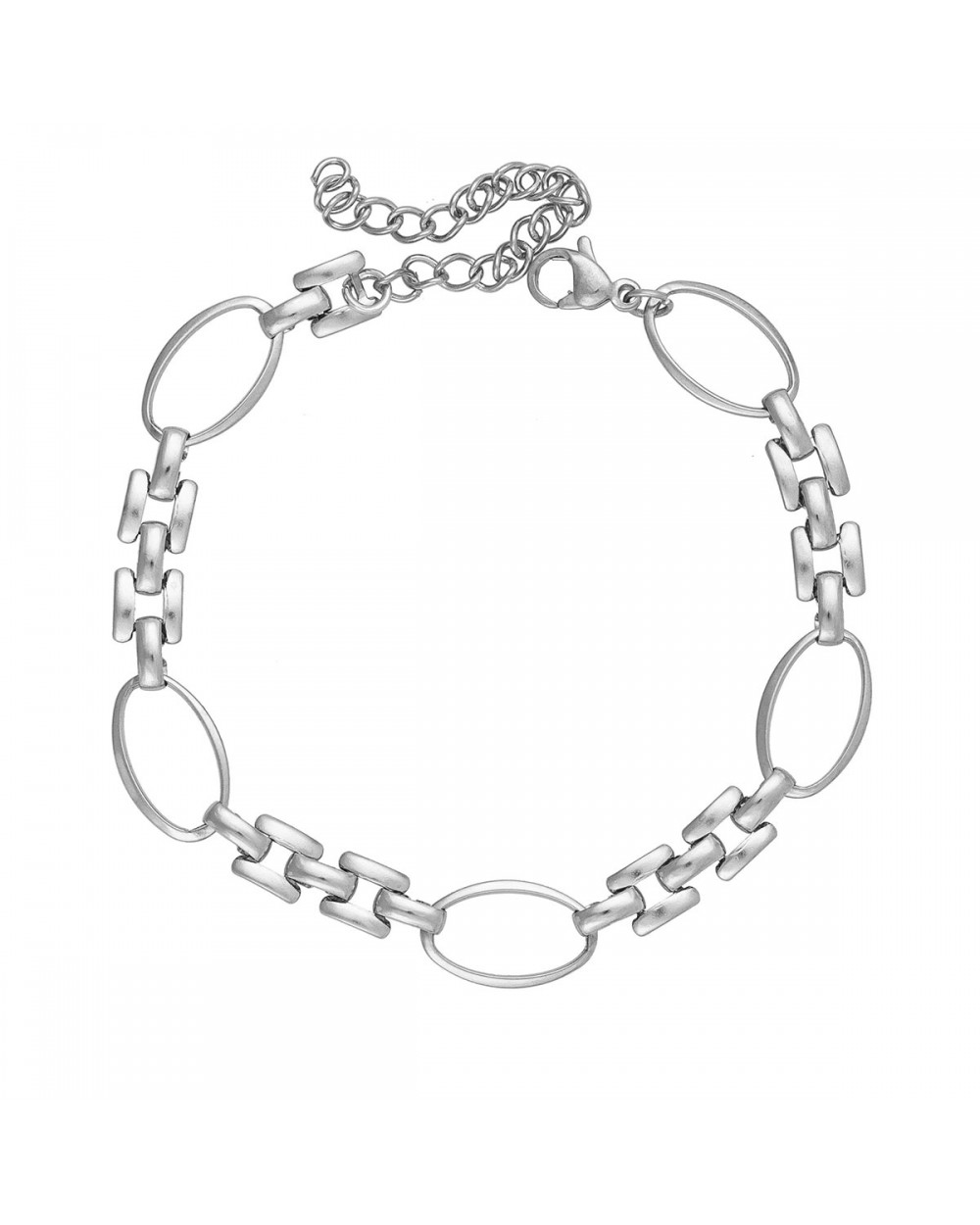 Επιπλατινωμένη Ατσάλινη Αλυσίδα της Excite Fashion Jewellery B-1828-03 Κοσμήματα