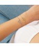 Βραχιόλι Excite fashion Jewellery επιχρυσωμένο ασήμι 925, σχέδιο φιδάκι με λευκά ζιργκόν. B-19-AS-G-85 Κοσμήματα Βραχιόλι Excite fashion Jewellery επιχρυσωμένο ασήμι 925, σχέδιο φιδάκι με λευκά ζιργκόν. B-19-AS-G-85 Κοσμήματα