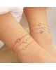 Βραχιόλι καρδιά Excite fashion Jewellery με λευκά ζιργκόν απο επιχρυσωμένο ασήμι 925 B-32-AS-G-6 Κοσμήματα Βραχιόλι καρδιά Excite fashion Jewellery με λευκά ζιργκόν απο επιχρυσωμένο ασήμι 925 B-32-AS-G-6 Κοσμήματα