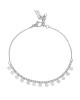 Βραχιόλι Excite fashion Jewellery αλυσίδα με κρεμαστά φλουράκια από ανοξείδωτο ατσάλι Κοσμήματα Βραχιόλι Excite fashion Jewellery αλυσίδα με κρεμαστά φλουράκια από ανοξείδωτο ατσάλι Κοσμήματα