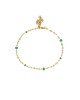 Βραχιόλι ποδιού Excite fashion jewellery φτιαγμένο με επίχρυση αλυσίδα ατσάλι, και πολύχρωμες χάντρες. BP-1603-01-30-4 Κοσμήματα Βραχιόλι ποδιού Excite fashion jewellery φτιαγμένο με επίχρυση αλυσίδα ατσάλι, και πολύχρωμες χάντρες. BP-1603-01-30-4 Κοσμήματα