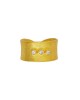 Δαχτυλίδι Excite Fashion Jewellery επιχρυσωμένο ασήμι 925, με λευκά ζιργκόν Κοσμήματα