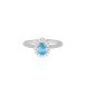 Δαχτυλίδι Excite Fashion Jewellery, ροζέτα, σχέδιο σταγόνα, με aqua και λευκά ζιργκόν, από επιπλατινωμένο ασήμι 925. D-46-AQUA-S-99 Κοσμήματα Δαχτυλίδι Excite Fashion Jewellery, ροζέτα, σχέδιο σταγόνα, με aqua και λευκά ζιργκόν, από επιπλατινωμένο ασήμι 925. D-46-AQUA-S-99 Κοσμήματα