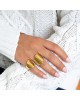 Δαχτυλίδι Excite Fashion Jewellery σε μοντέρνο σχέδιο από επιχρυσωμένο ασήμι 925 . D-10-01-125 Κοσμήματα Δαχτυλίδι Excite Fashion Jewellery σε μοντέρνο σχέδιο από επιχρυσωμένο ασήμι 925 . D-10-01-125 Κοσμήματα