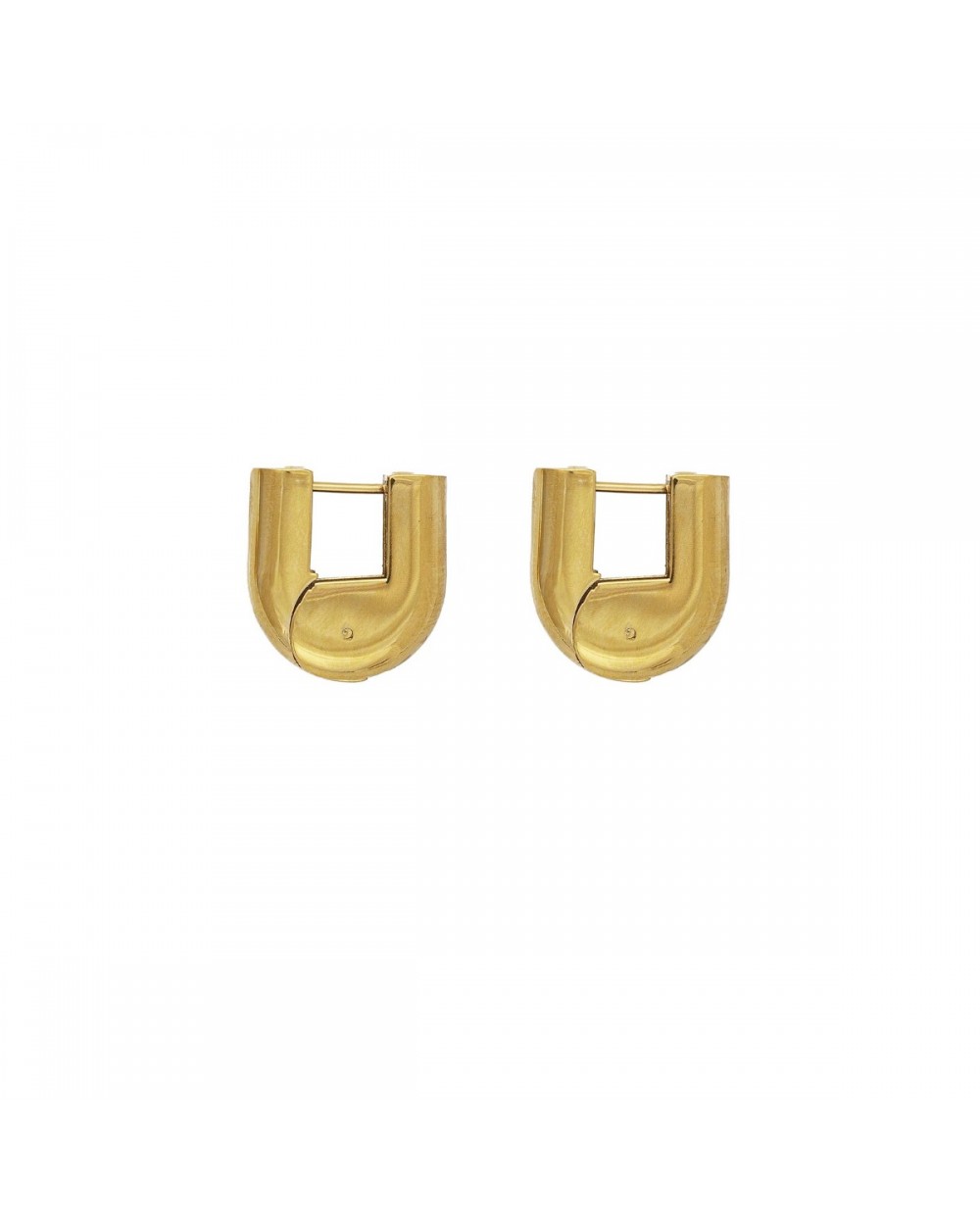 Σκουλαρίκια κρίκοι Excite Fashion Jewellery από ανοξείδωτο ατσάλι. E-4194-G Κοσμήματα