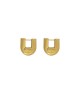 Σκουλαρίκια κρίκοι Excite Fashion Jewellery από ανοξείδωτο ατσάλι. E-4194-G Κοσμήματα
