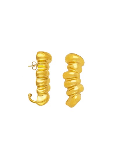 Επίχρυσα Σκουλαρίκια από Ατσάλι – Excite Fashion Jewellery E-JD2408025-G Επίχρυσα Σκουλαρίκια από Ατσάλι – Excite Fashion Jewellery E-JD2408025-G