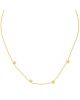 Κολιέ αστεράκια από την Excite Fashion Jewellery, κίτρινο επιχρυσωμένο ασήμι 925. K-1-G-11 Κοσμήματα Κολιέ αστεράκια από την Excite Fashion Jewellery, κίτρινο επιχρυσωμένο ασήμι 925. K-1-G-11 Κοσμήματα