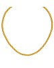 Kολιέ από ατσάλι με χρυσές μπίλιες της Excite Fashion Jewellery. K-1841-01 Κοσμήματα