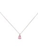 Κολιέ Excite Fashion Jewellery μονόπετρο, σταγόνα, με ροζ ζιργκόν από ασήμι επιπλατινωμένο 925 K-30-ROZ-S-105 Κοσμήματα Κολιέ Excite Fashion Jewellery μονόπετρο, σταγόνα, με ροζ ζιργκόν από ασήμι επιπλατινωμένο 925 K-30-ROZ-S-105 Κοσμήματα