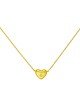 Κολιέ καρδιά, από επιχρυσωμένο  ασήμι 925 της Excite Fashion Jewellery. K-34-G Κοσμήματα