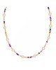 Κολιέ Boho της Excite Fashion Jewellery, με περλίτσες, χρυσές και χρωματιστές χάντρες. N-110420-85 Κοσμήματα Κολιέ Boho της Excite Fashion Jewellery, με περλίτσες, χρυσές και χρωματιστές χάντρες. N-110420-85 Κοσμήματα