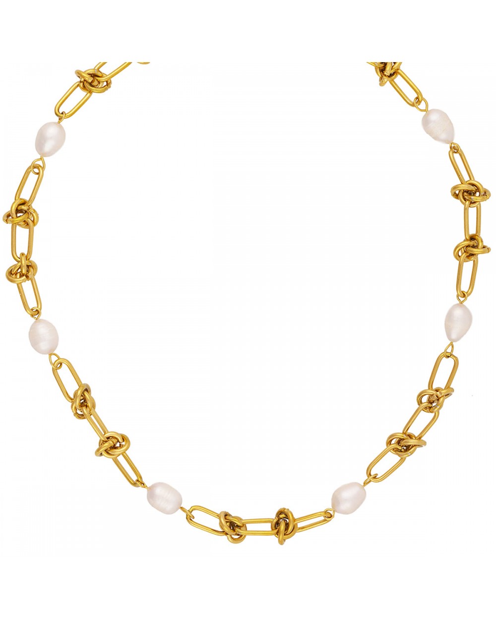 Κολιέ με Αλυσίδα και Λευκά Μαργαριτάρια – Excite Fashion Jewellery N-241-G Κοσμήματα Κολιέ με Αλυσίδα και Λευκά Μαργαριτάρια – Excite Fashion Jewellery N-241-G Κοσμήματα