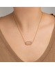 Short necklace with small pearls made of stainless steel. Available in Silver, gold, rose gold colors. N-89-060RG Κοσμήματα Short necklace with small pearls made of stainless steel. Available in Silver, gold, rose gold colors. N-89-060RG Κοσμήματα