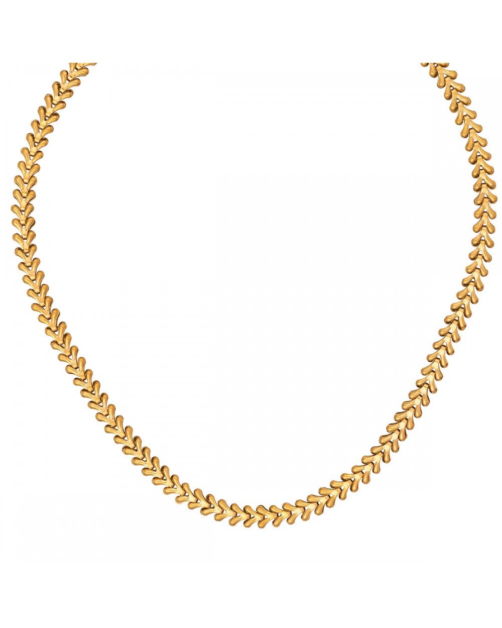 Κομψό κολιέ από την Excite fashion jewellery, σχέδιο V από επιχρυσωμένο ανοξείδωτο ατσάλι. N-YH1057A-G-69 Κοσμήματα Κομψό κολιέ από την Excite fashion jewellery, σχέδιο V από επιχρυσωμένο ανοξείδωτο ατσάλι. N-YH1057A-G-69 Κοσμήματα