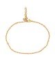 Βραχιόλι ποδιού της Excite fashion jewellery, ατσάλινη επίχρυση αλυσίδα, dots με ροζ σμάλτο. PE-1808-01-ROZ-55 Κοσμήματα Βραχιόλι ποδιού της Excite fashion jewellery, ατσάλινη επίχρυση αλυσίδα, dots με ροζ σμάλτο. PE-1808-01-ROZ-55 Κοσμήματα