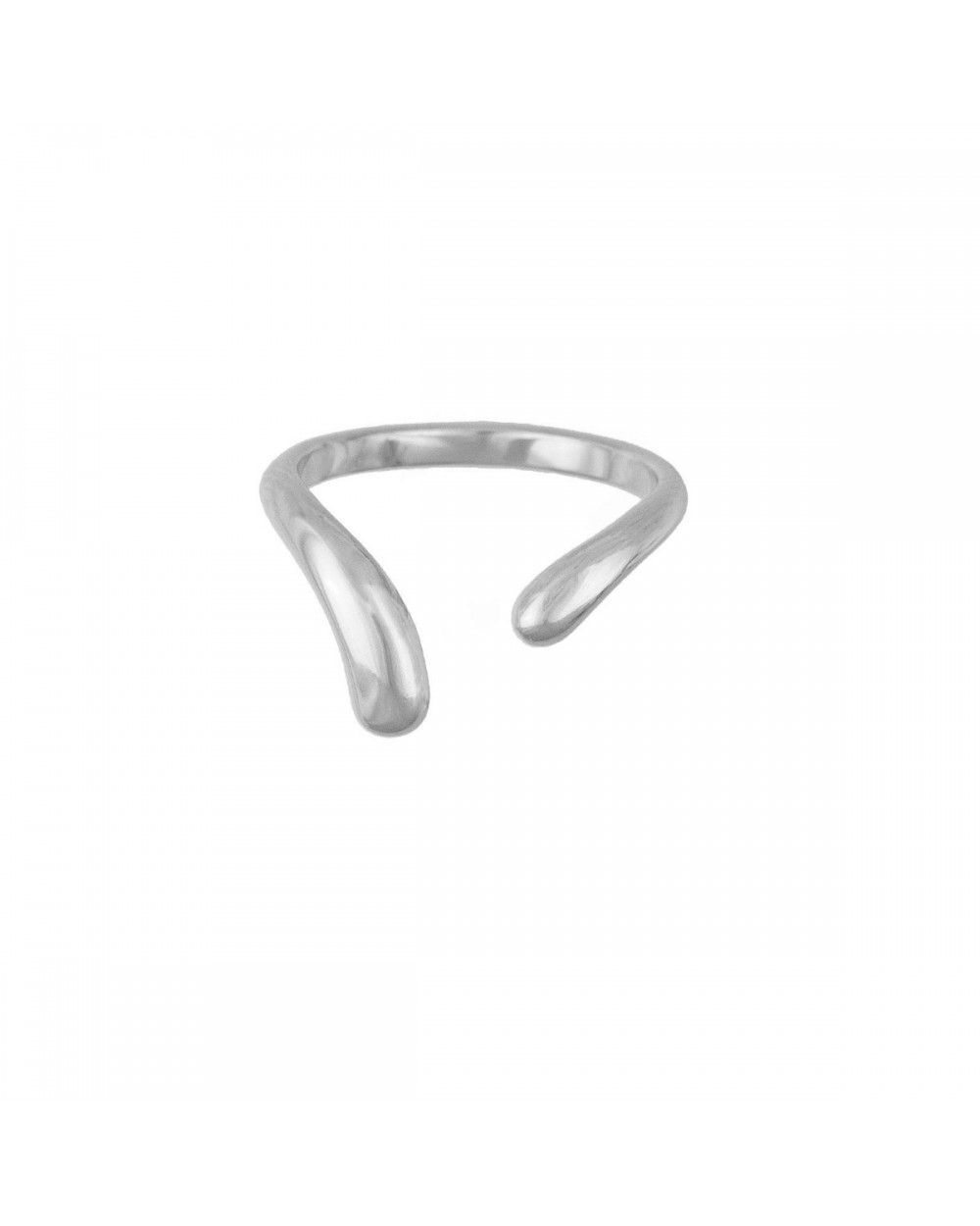 Επιπλατινωμένο Ατσάλινο Δαχτυλίδι της Excite Fashion Jewellery. R-2230-S Κοσμήματα Επιπλατινωμένο Ατσάλινο Δαχτυλίδι της Excite Fashion Jewellery. R-2230-S Κοσμήματα